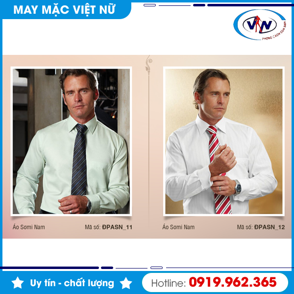 Áo sơmi nam công sở