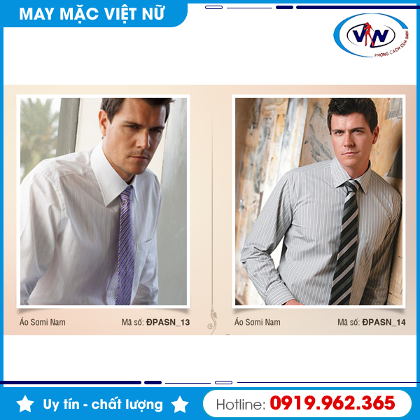Áo sơmi nam công sở