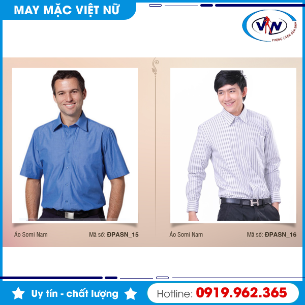 Áo sơmi nam công sở