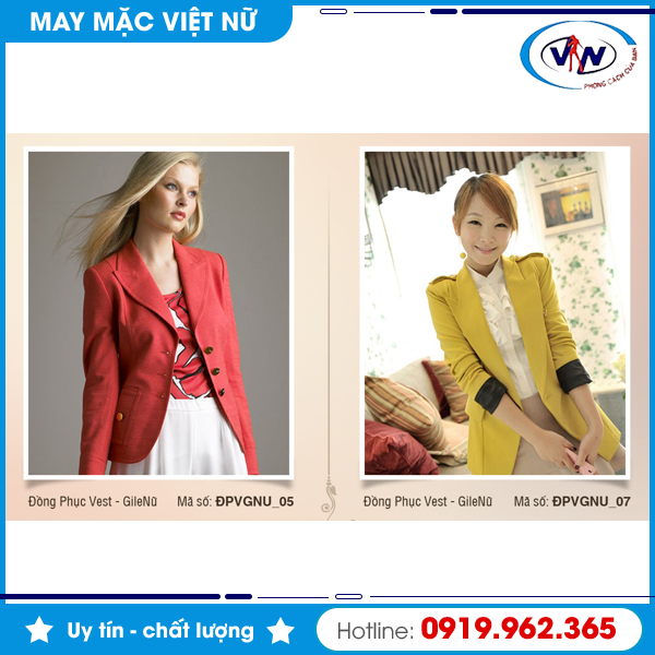 Đồng phục Vest - Gilê nữ