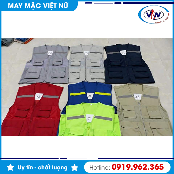 Áo gile bảo hộ lao động